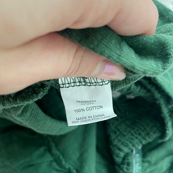 Green Bandeau Crop Top - Picture 6 of 6
